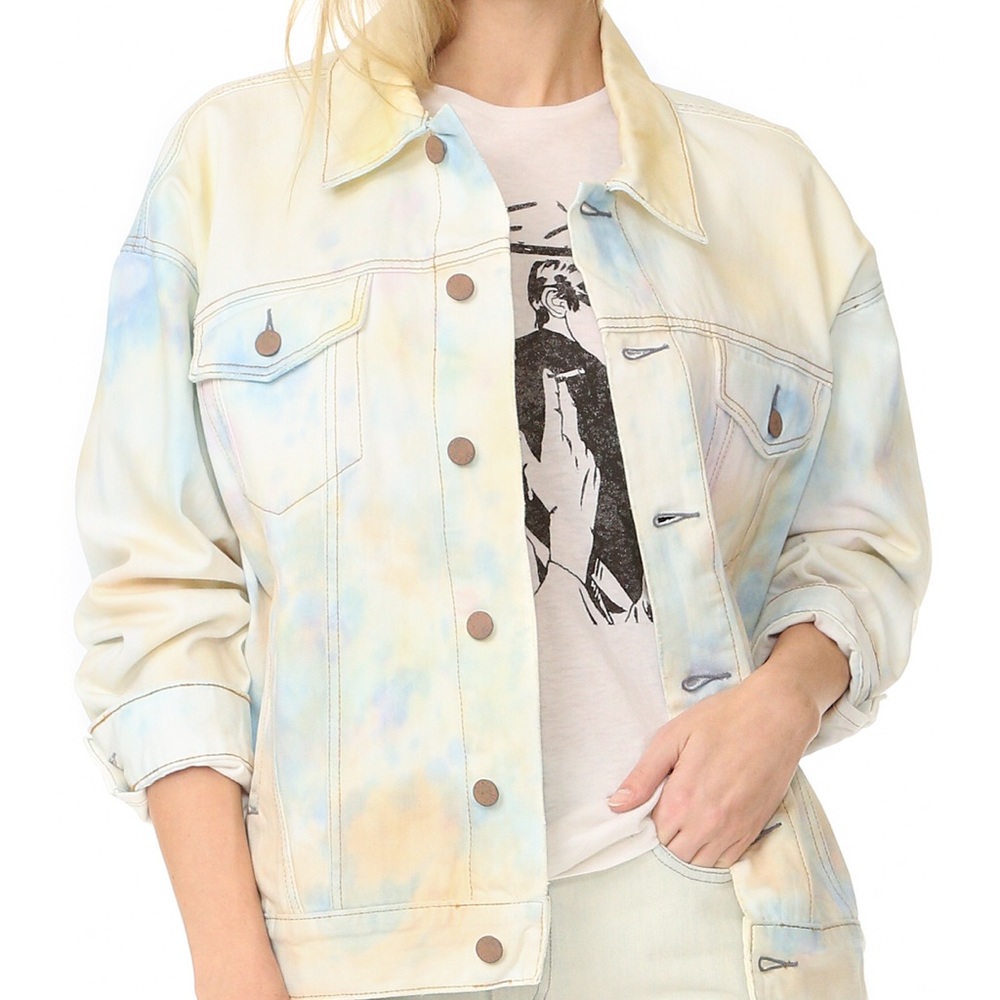 Free People Tie Dye Jacket